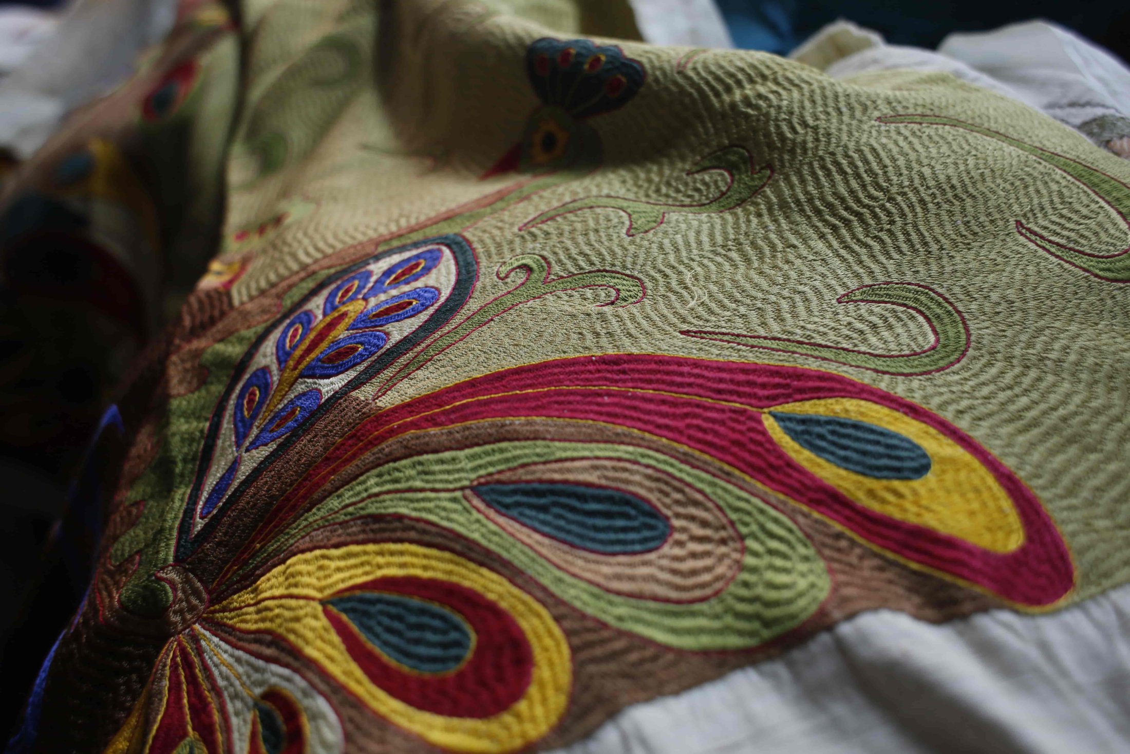 161. Colourful And Embroidered Textiles On Sale-min